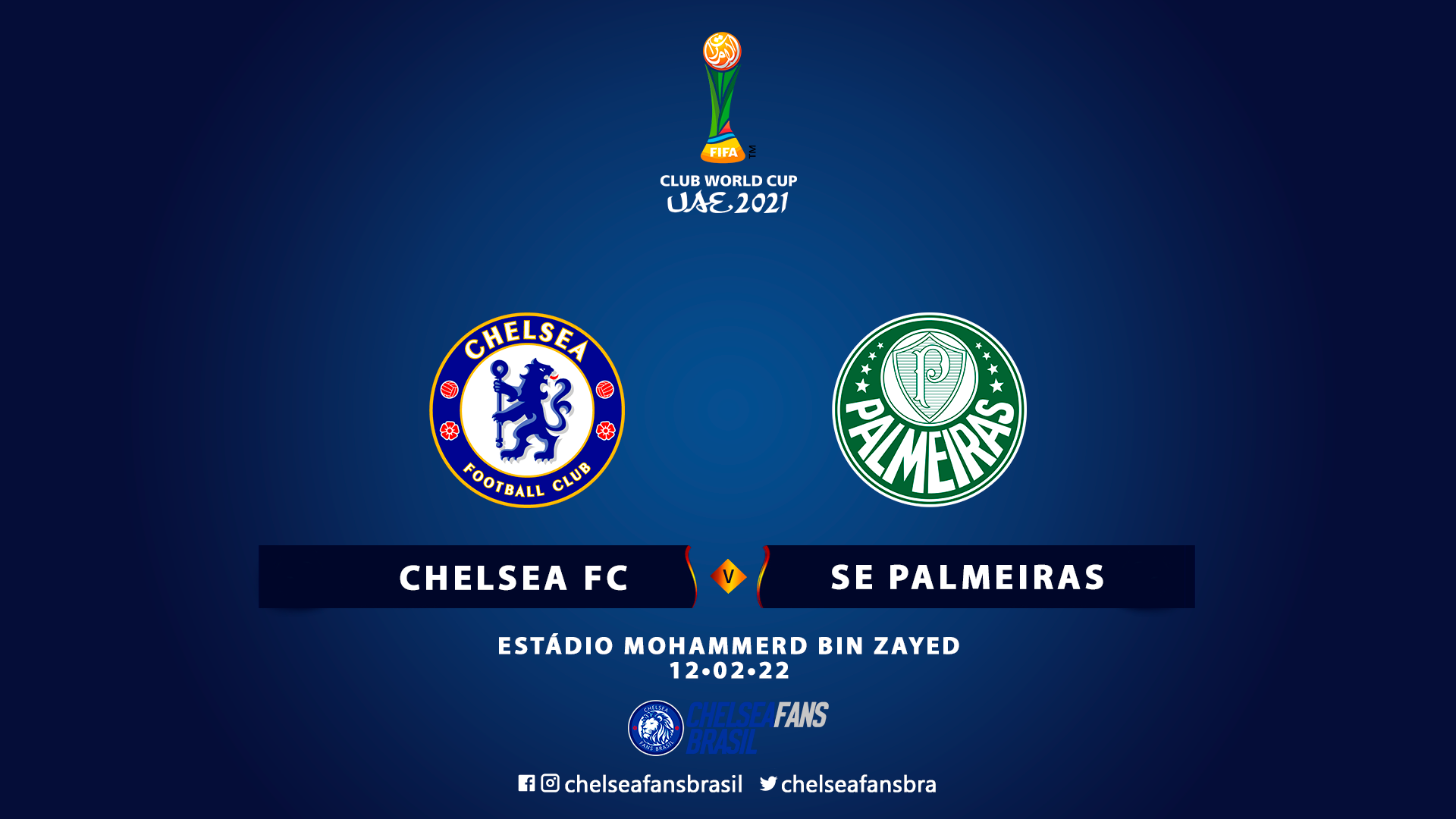 Palmeiras x Chelsea  Final do Mundial de Clubes 2021 : r/futebol