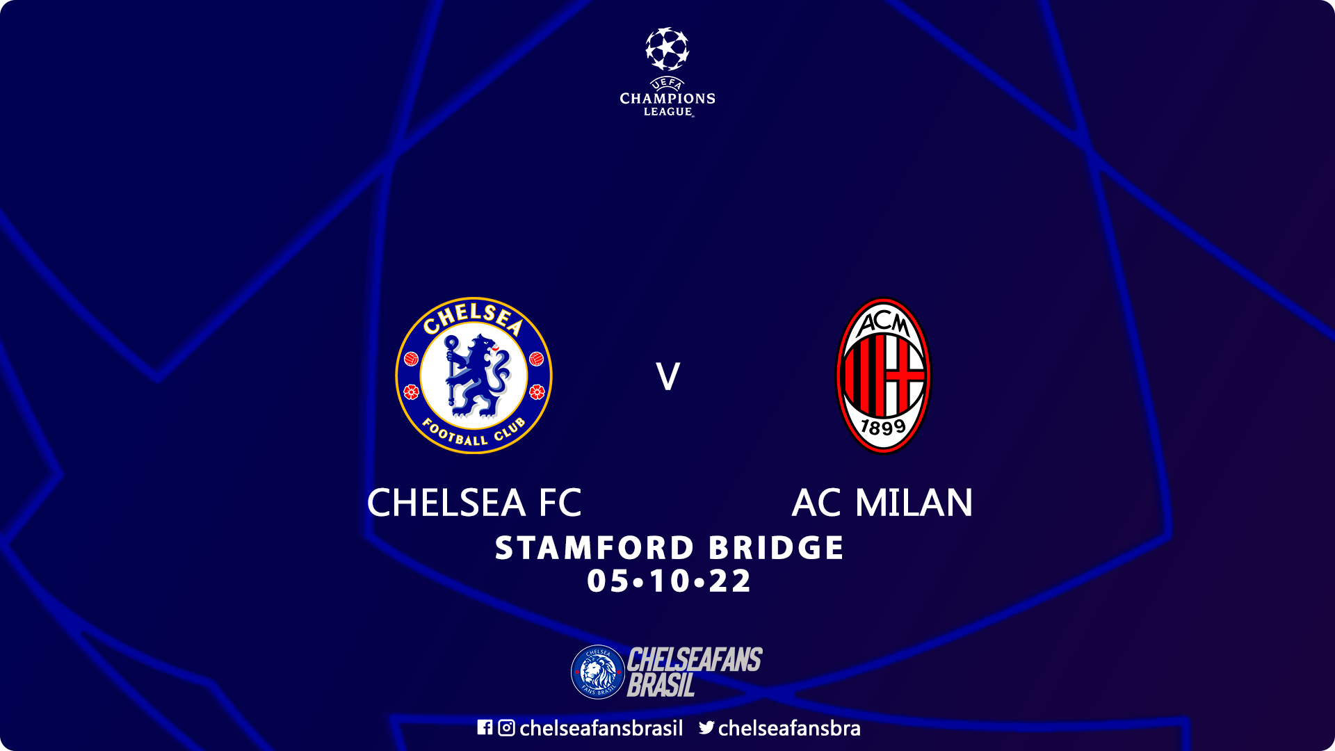 Assista ao vivo Chelsea x Milan, jogo da Champions League desta  quarta-feira 05/10