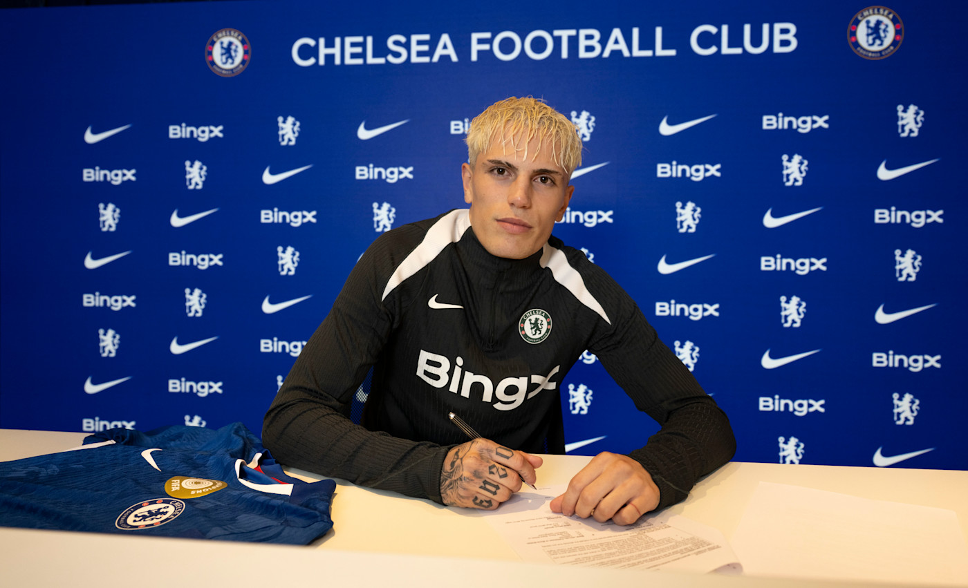 Chelsea anuncia a contratação de Alejandro Garnacho - O maior e